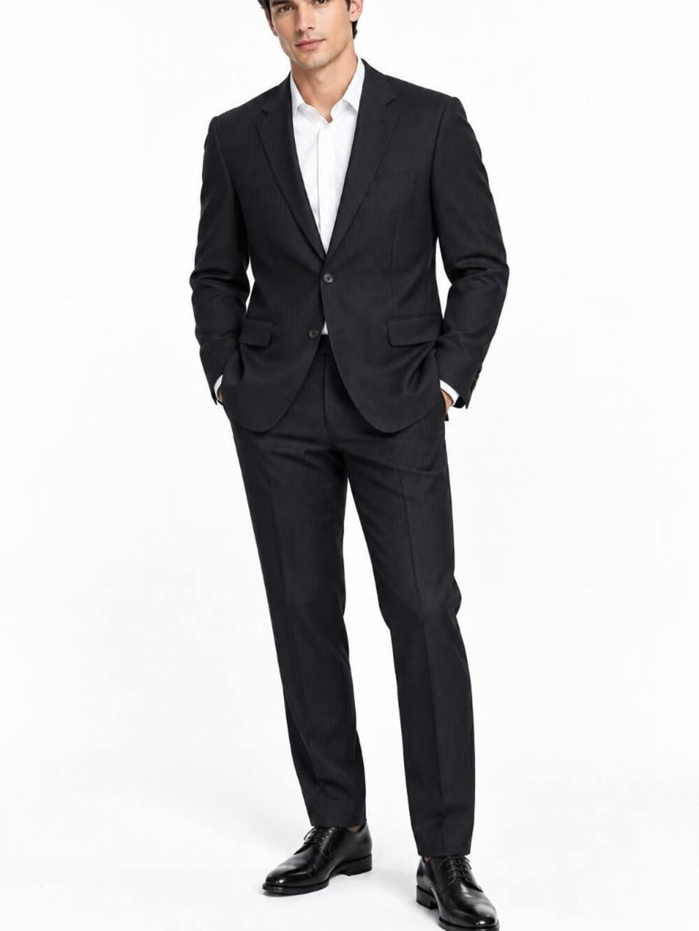Bartorelli NAPOLI Mens Suite 100%wool Jacket Size:42S pants 28/27.5